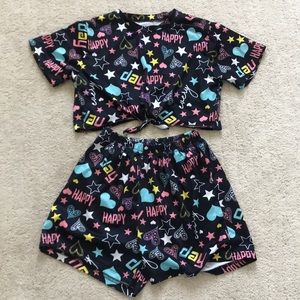 Girls two piece lounge set